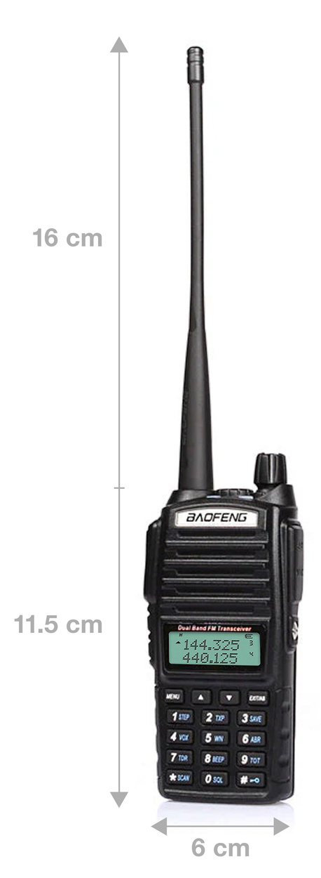 Radiotelefon BAOFENG UV-82 EU 5W