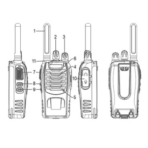 2x Radiotelefon BAOFENG BF-88E PL 0,5W