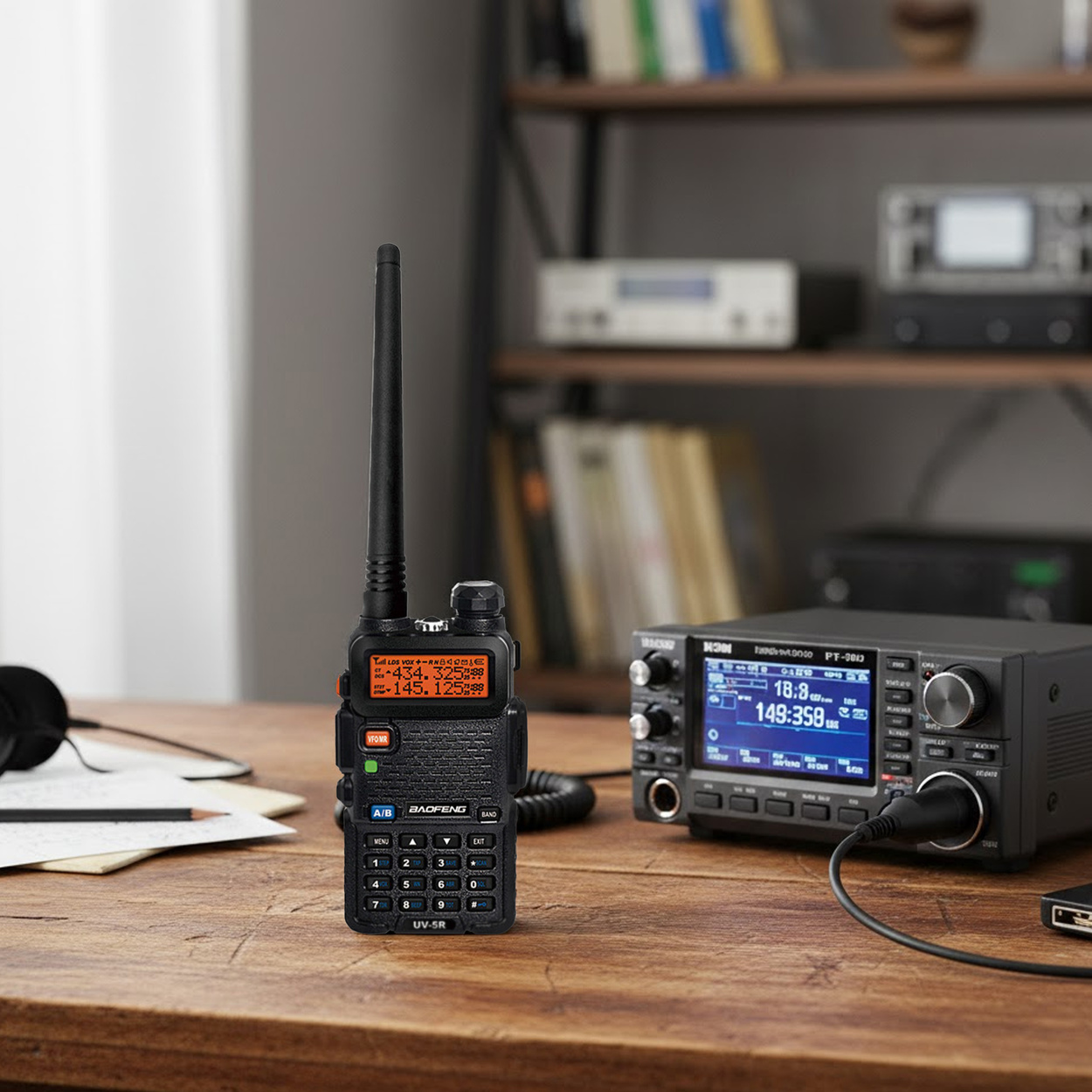 Radiotelefon Baofeng UV-5R EU 5W