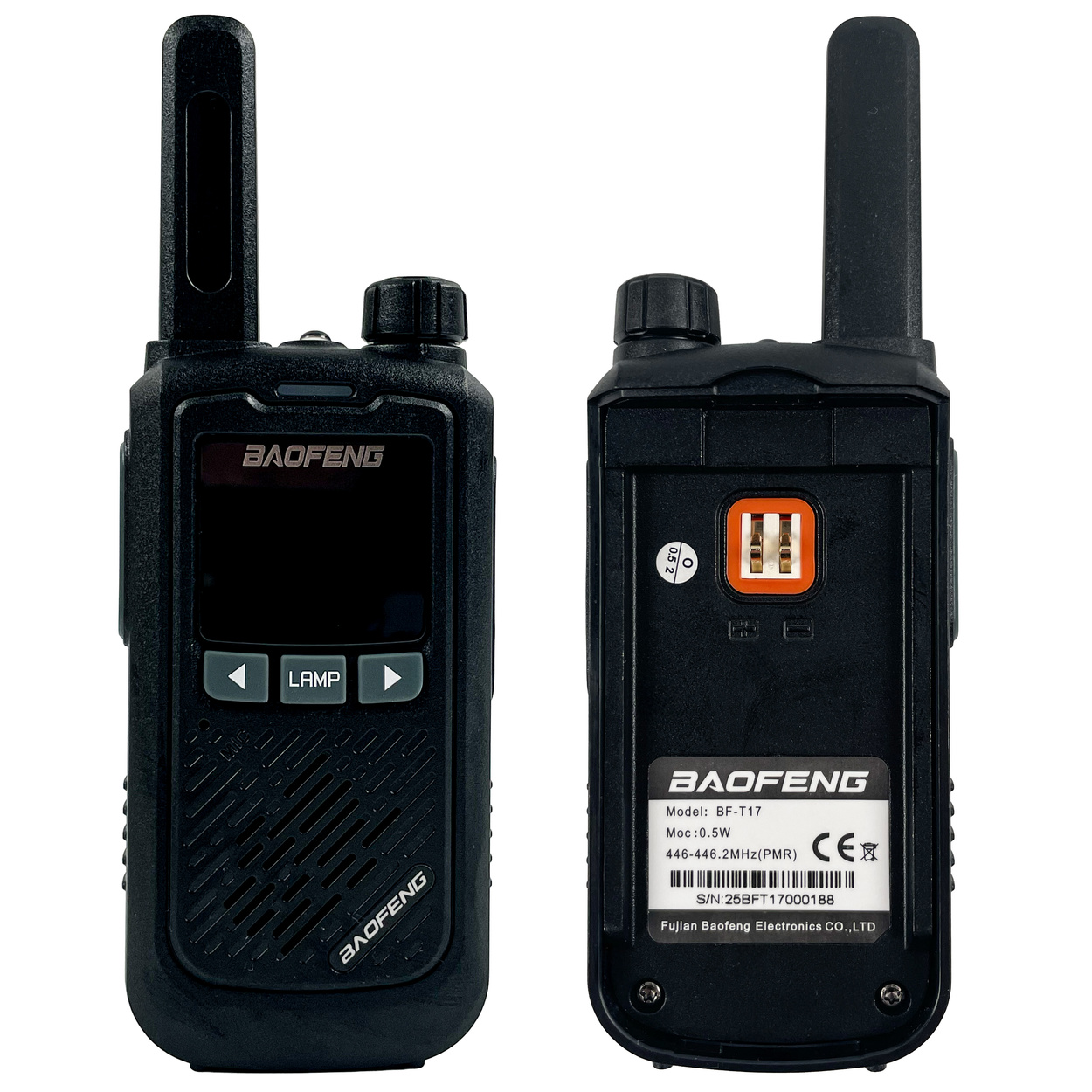 Radiotelefon Baofeng BF-T17 0.5W