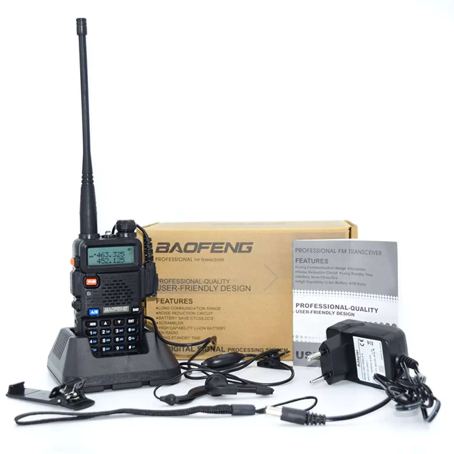 Baofeng UV-5R - sprawny i funkcjonalny radiotelefon w atrakcyjnej cenie